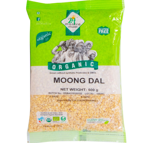 24 Mantra Organic Moong Dal 500 g