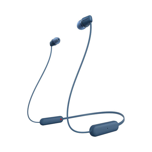 سماعات أذن سوني بلوتوث، أزرق، WI-C100/LZ