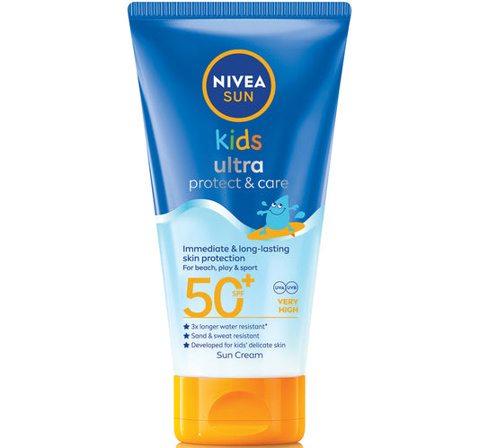 كريم نيفيا صن كيدز ألترا بروتكت آند بلاي المرطب للأطفال بعامل حماية 50+، 150 مل