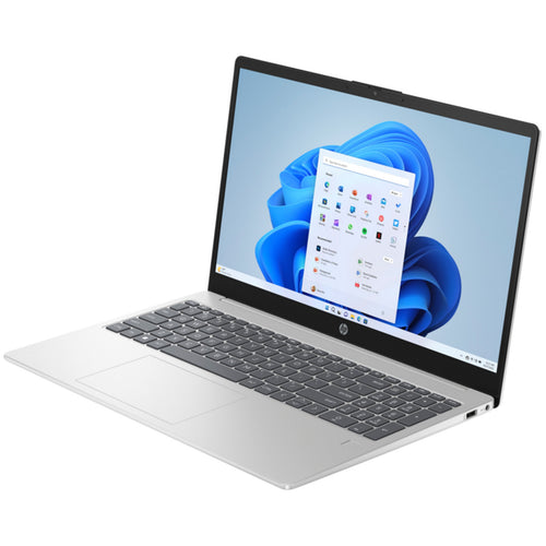 HP Laptop, 15.6 inches Display, Intel Core Ultra 7 155H, 16 GB RAM, 512 GB SSD, Windows 11 Home, Natural Silver, 15-fd1013ne