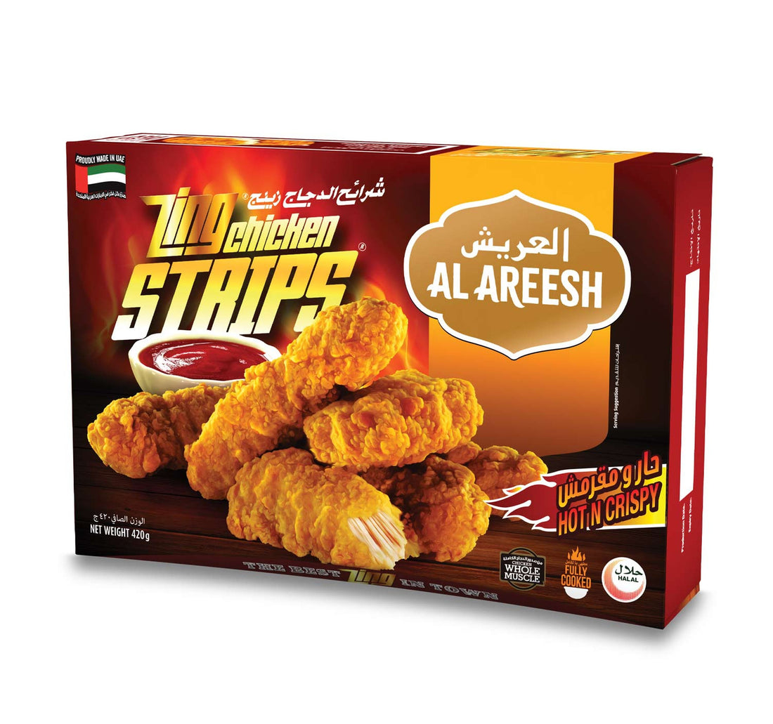 Al Areesh Zing Chicken Strips 420 g