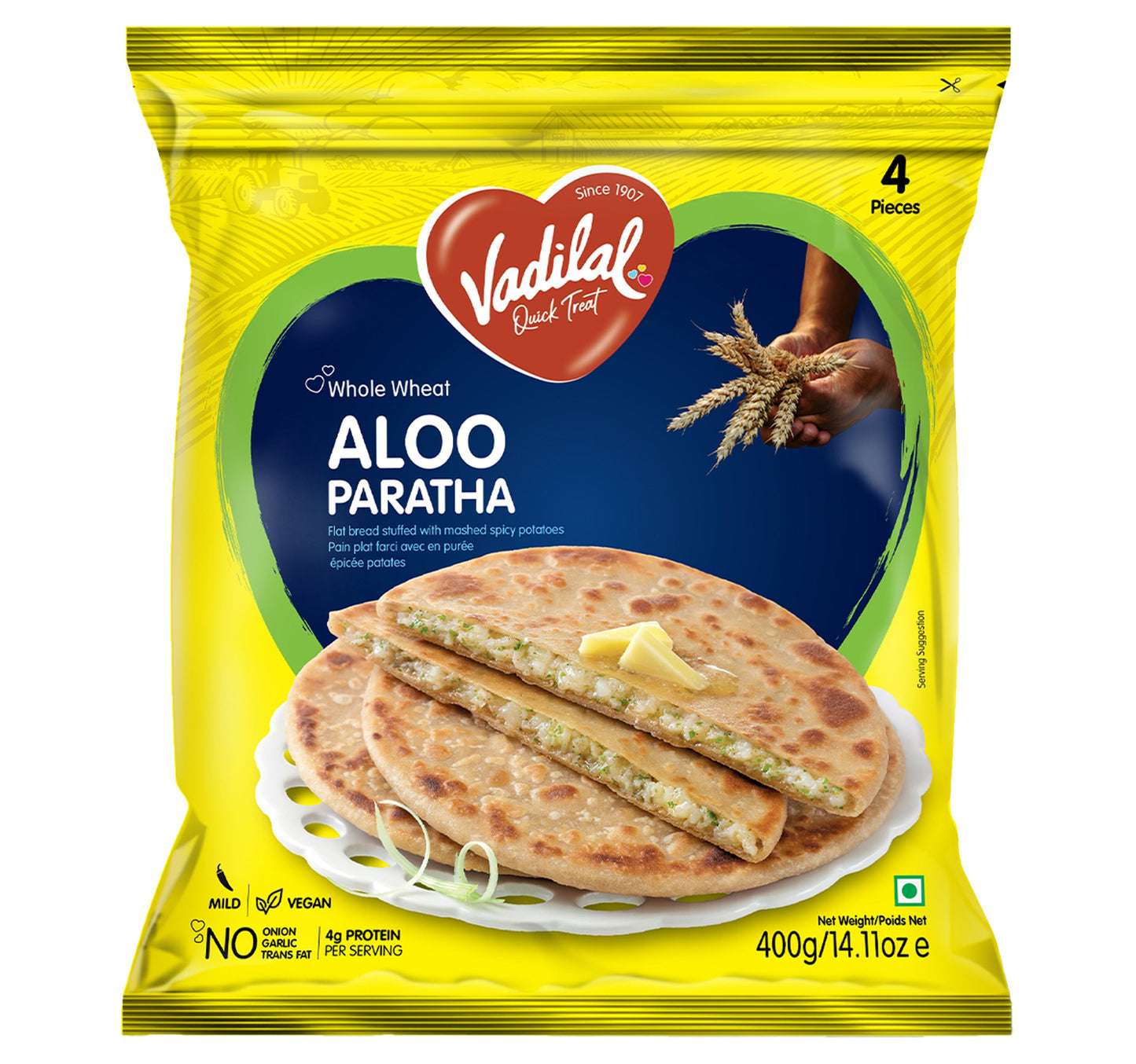 Vadilal Aloo Paratha 400 g