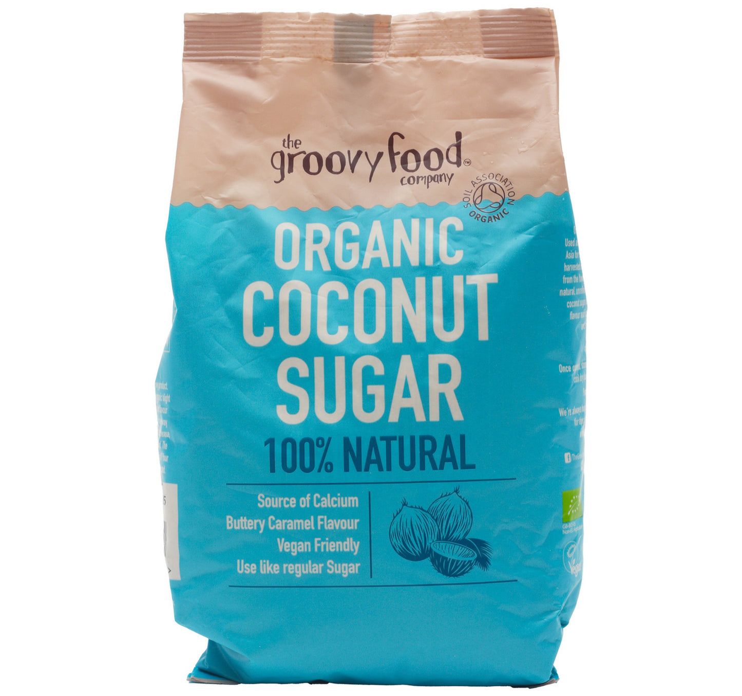 سكر جوز الهند العضوي من جروفي فود 500 جرام