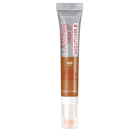 Rimmel London Lasting Finish Breathable Concealer Shade 600 Dark 7ml