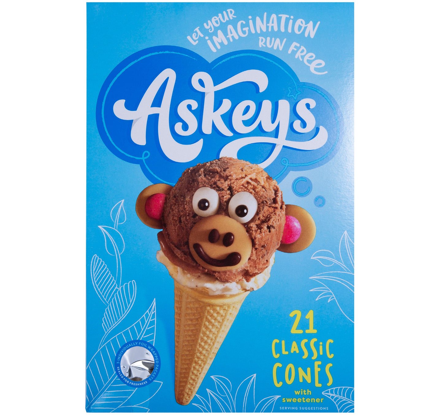 مخاريط أسكيز 21 قطعة