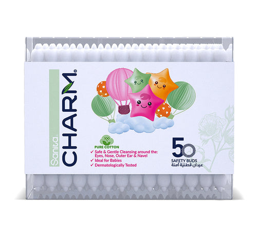 Sanita Charm Baby Safety Buds 50pcs