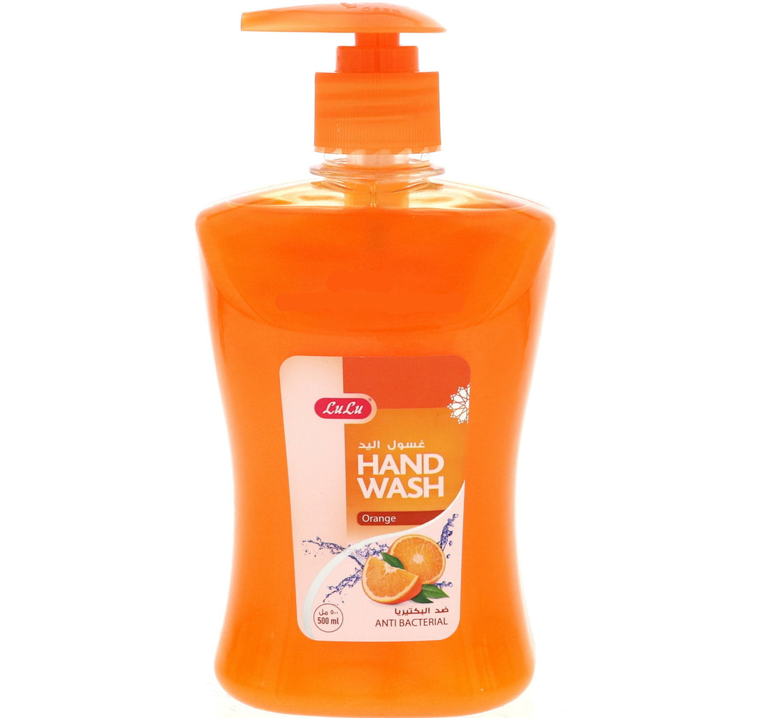 غسول اليدين المضاد للبكتيريا من لولو برائحة البرتقال 500 مل
