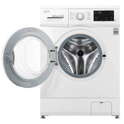 LG Front Load Washing Machine FH2J3QDNP0 7Kg, Inverter Direct drive Motor
