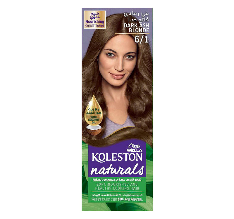 Koleston Naturals 6/1 1Dark Ash Blonde pkt