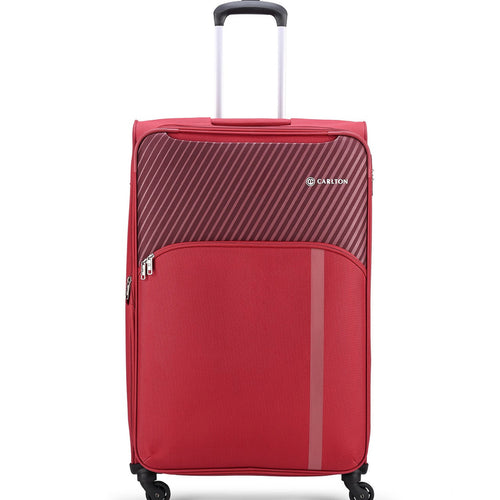 Carlton Striker Plus 4 Wheel Soft Trolley 55cm Red