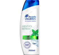 Head & Shoulders Menthol Refresh Anti-Dandruff Shampoo for Itchy Scalp 200 ml