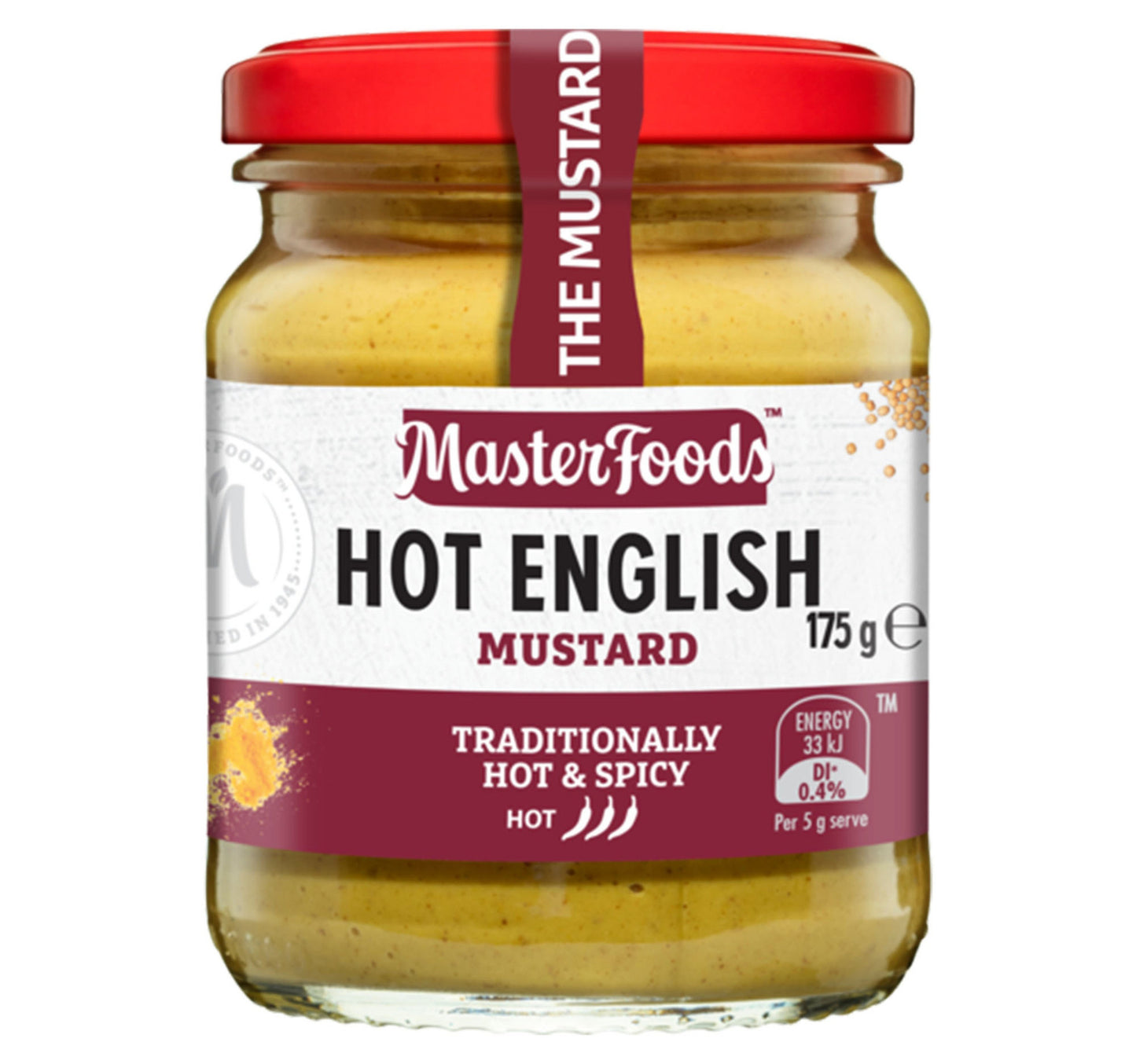 ماستر فودز خردل إنجليزي حار 175 جم