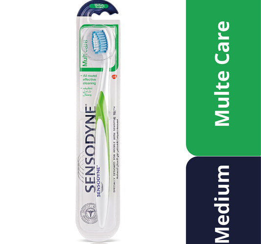 Sensodyne Toothbrush Multi Care Medium Assorted Color 1 pc