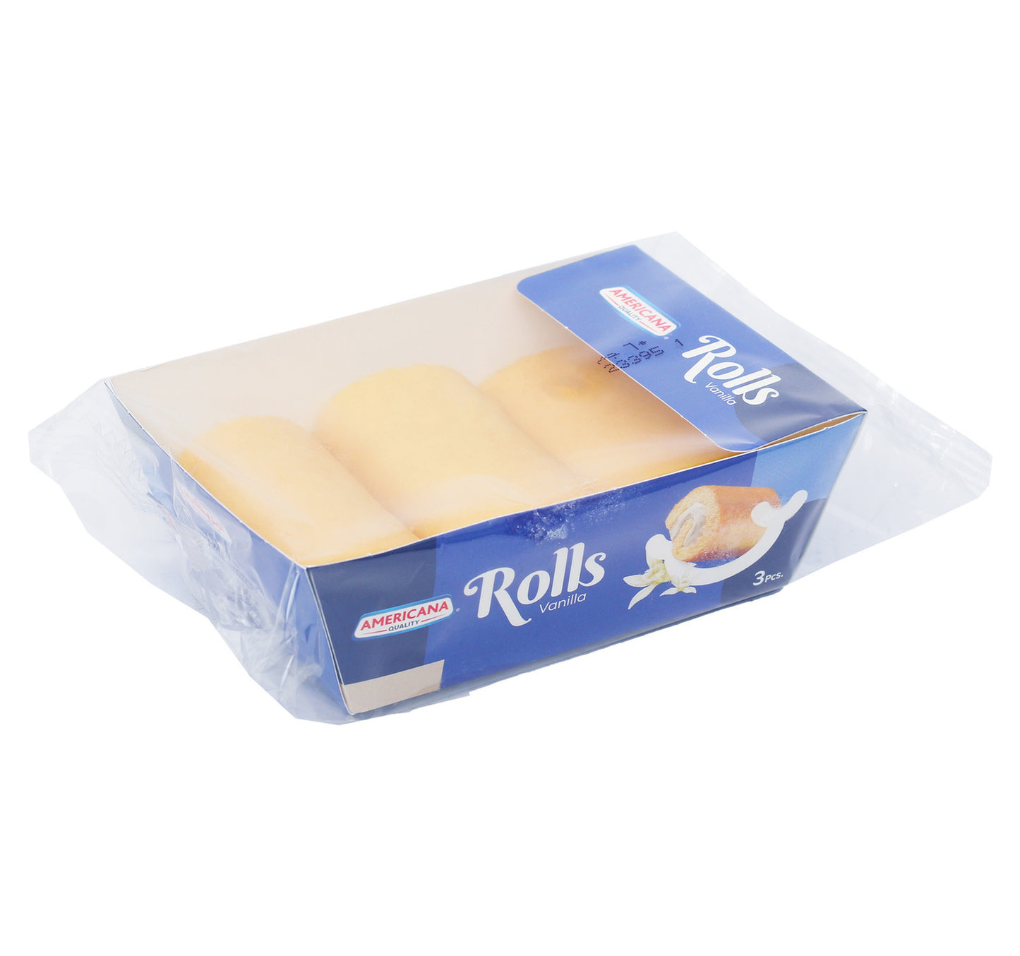Americana Vanilla Mini Rolls 3 pcs 60 g