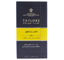Taylors Lemon & Ginger Tea 20 Teabags 40 g
