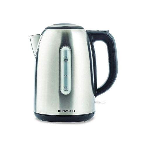 Kenwood 1.7 Liter Cordless Electric Kettle, 2200W with Auto Shut-Off & Removable Mesh Filter, Stainless Steel/Silver, ZJM01