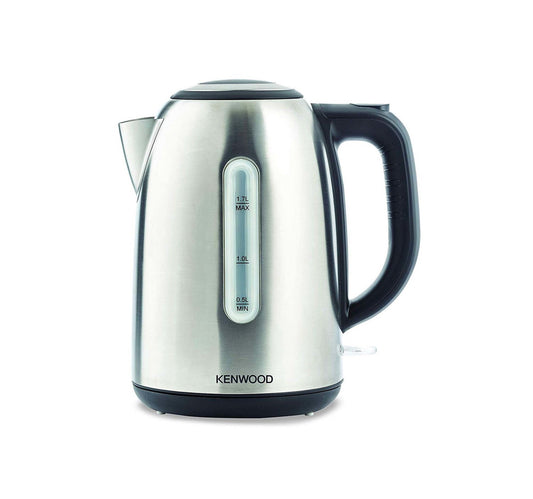 Kenwood 1.7 Liter Cordless Electric Kettle, 2200W with Auto Shut-Off & Removable Mesh Filter, Stainless Steel/Silver, ZJM01