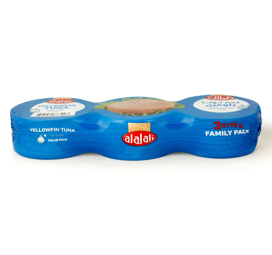 Al Alali Yellowfin Tuna in Water 3 x 170 g
