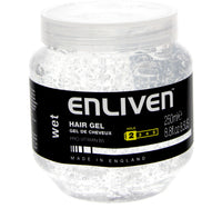 Enliven Hair Gel Wet Hold White 250 ml