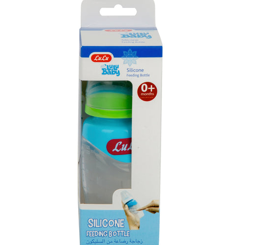 LuLu Baby Silicone Feeding Bottle For 0+ Months 1 pc