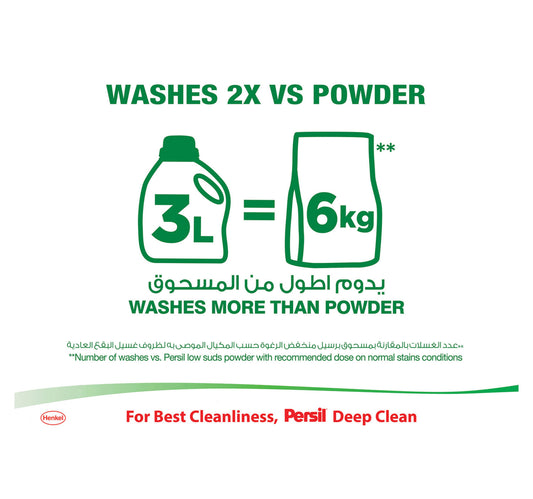 Persil Power Gel Detergent Deep Clean 1 Litre
