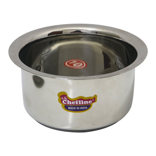 Chefline Stainless Steel Top Set With Induction Bottom, 16 cm