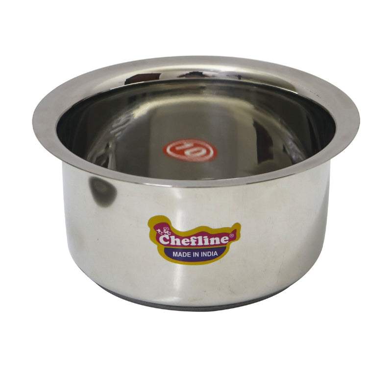 Chefline Stainless Steel Top Set With Induction Bottom, 16 cm
