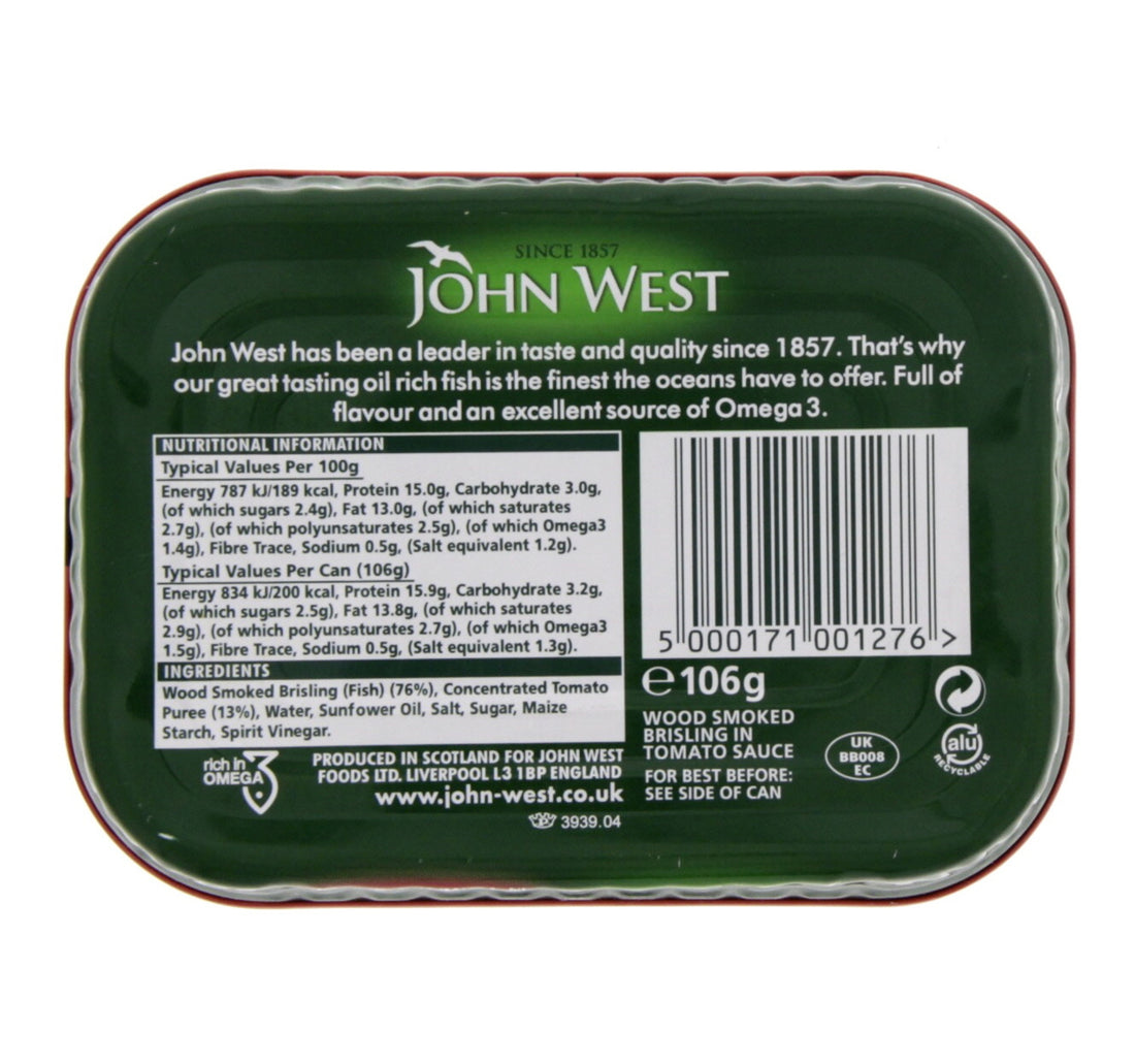 John West Skippers In Tomato Sauce 106 g