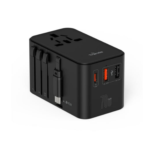 Trands 70W Universal Travel Charger, TR-AD9269