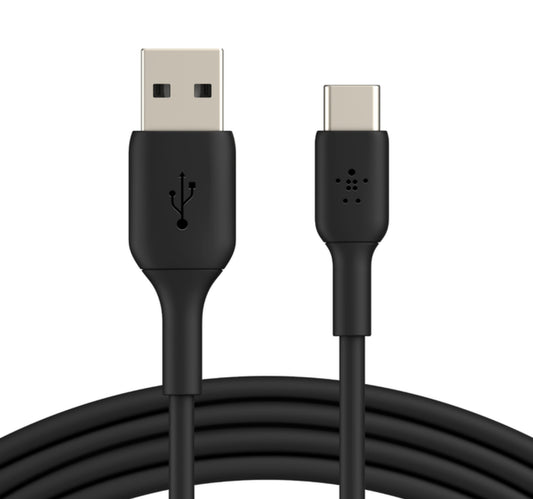 Belkin Boost Charge USB-C to USB-A Cable, Black, 1 m, CAB001BT