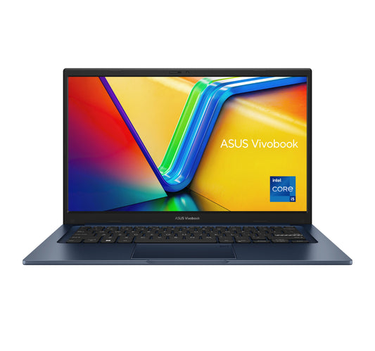 Asus Vivobook 14", Intel Core i5-1235U, 8 GB RAM, 512 GB SSD, Windows 11 Home, Quiet Blue, X1404ZA-NK271W