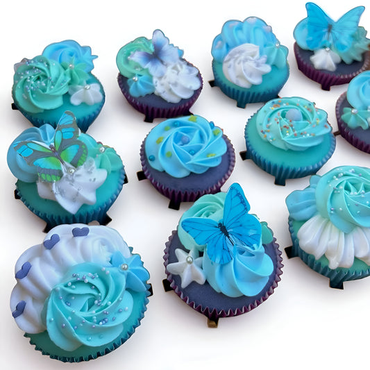 Rose Milk Cupcake