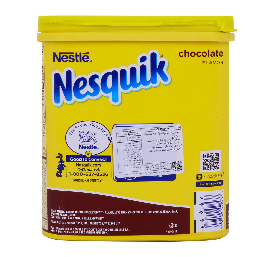 Nestle Nesquik Classic Chocolate Powder 570 g