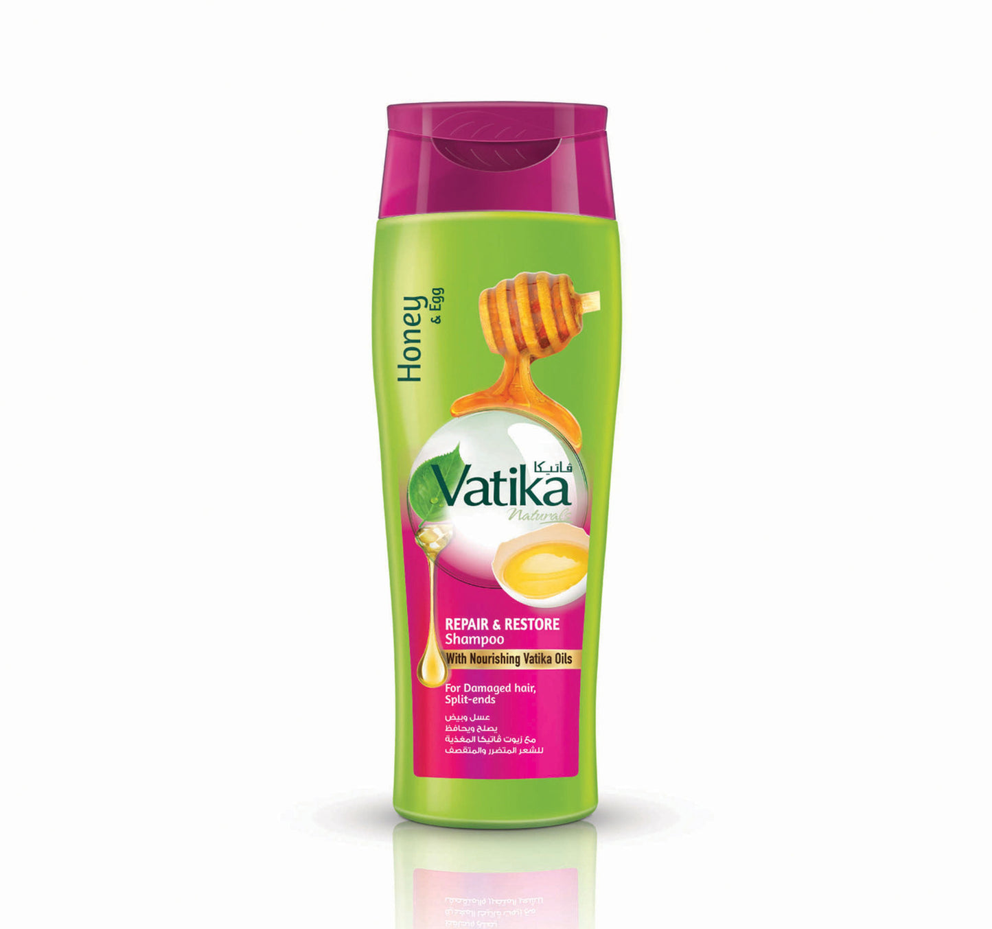 Vatika Natural Repair & Restore Shampoo For Damaged Split Hair 400 ml