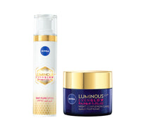 Nivea Luminous 630 Even Glow Day Fluid SPF50 40 ml + Night Complexion Care 50 ml