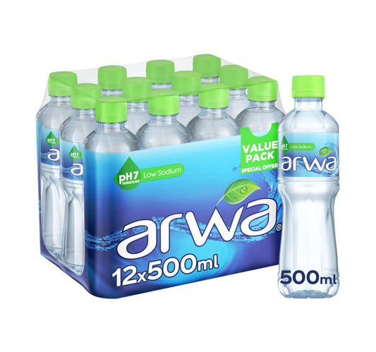 Arwa Drinking Water 12 x 500 ml