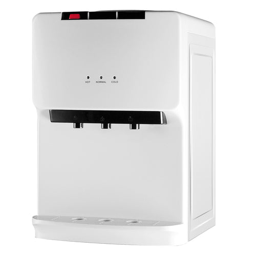 Ikon Table Top Water Dispenser, White & Black, IK-WD1823TS