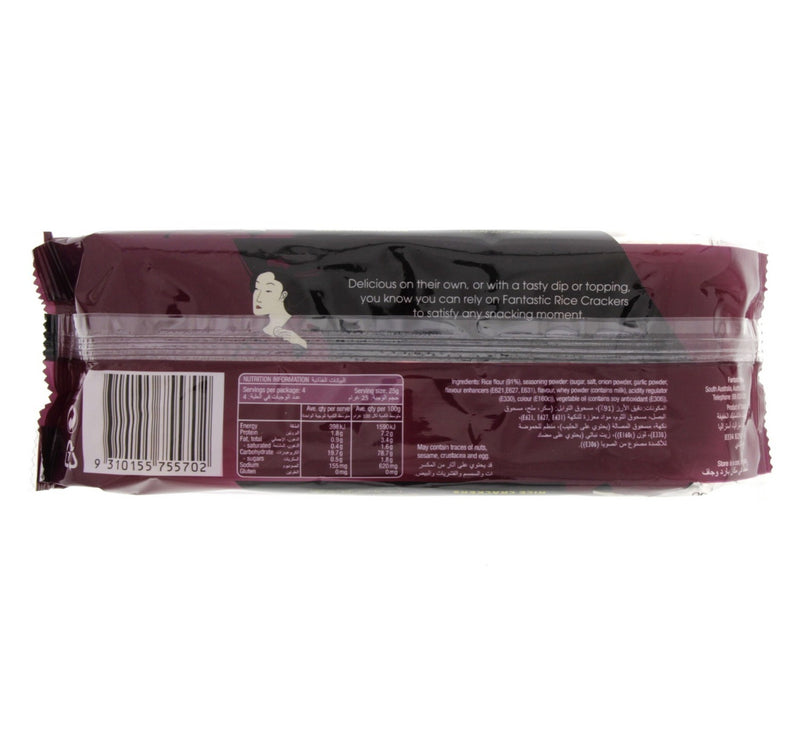Fantastic Smokey Barbeque Rice Crackers 100 g