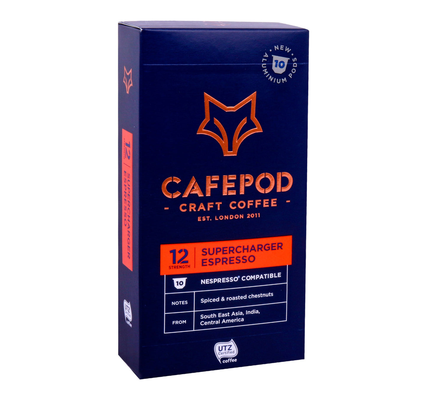 Cafe Pod Nespresso Super Charger Espresso 10pcs