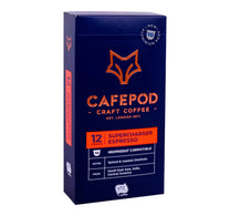 Cafe Pod Nespresso Super Charger Espresso 10pcs