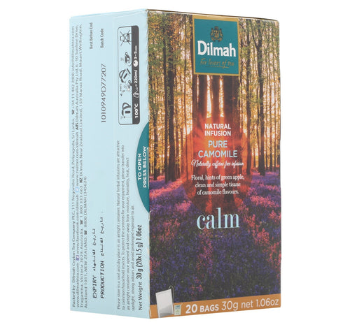 Dilmah Tea Camomile Flower Value Pack 2 x 20 Teabags