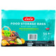 LuLu Food Storage Bags X-Large Size 52cm x 33cm No.16 50pcs