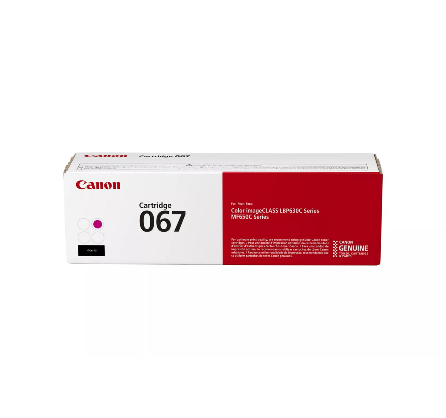 Canon Toner Cartridge, Magenta, 067
