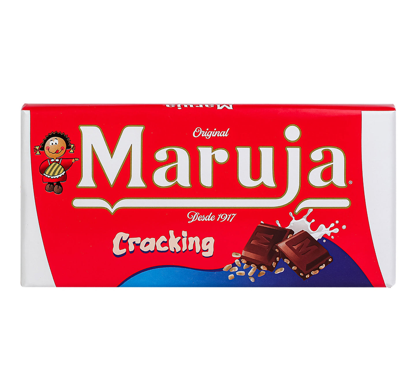 Maruja Compound Chocolate with Milk and Crispy Rice 85g