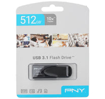محرك أقراص فلاش USB 3.1 من PNY، سعة 512 جيجابايت، ATT431KK