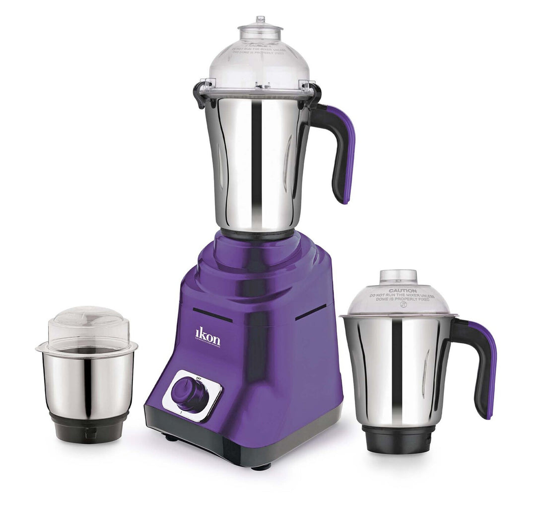 Ikon Mixer Grinder with 3 Jars, 550W, IKIN718
