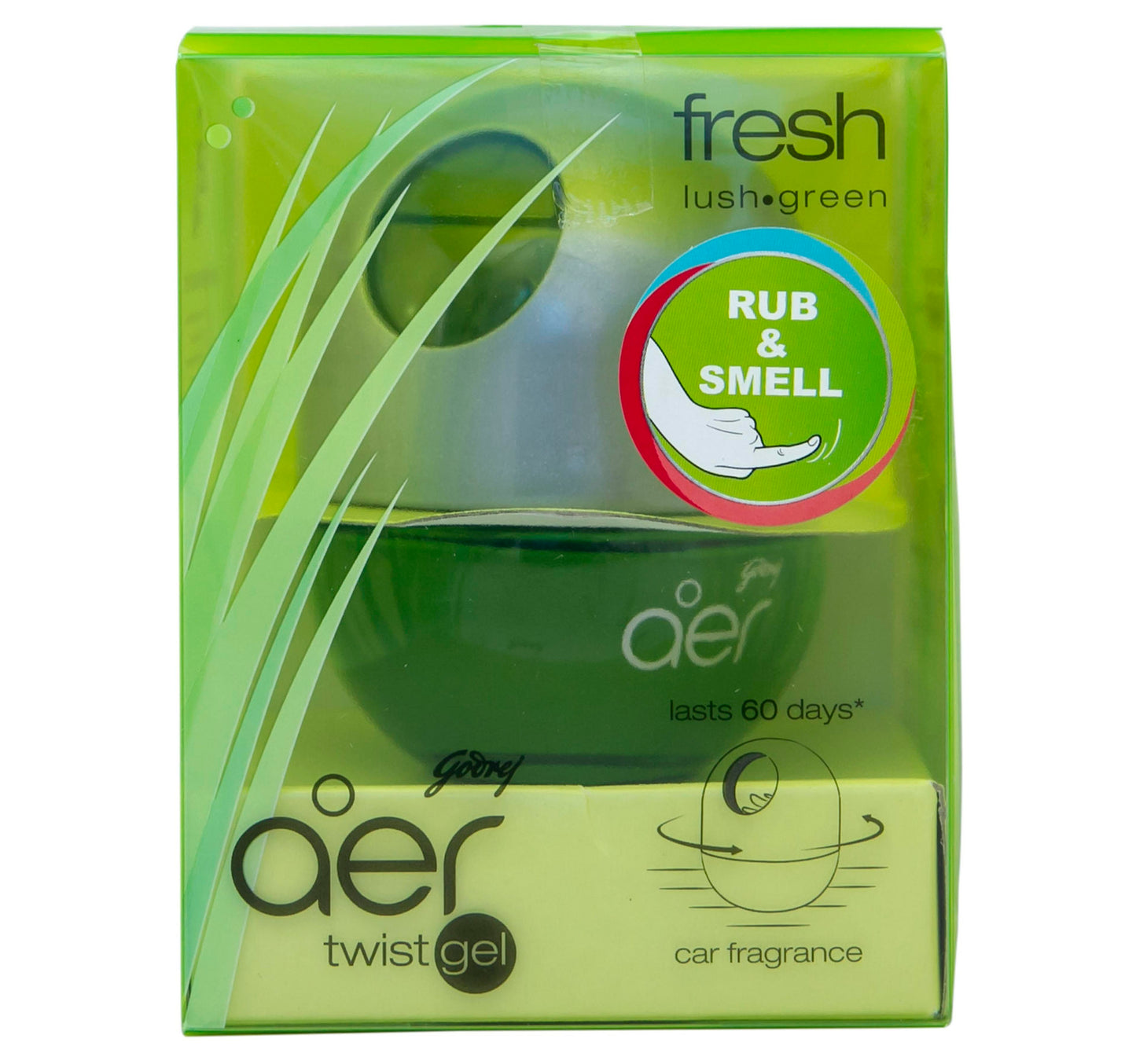 Aer Twist Gel Car Fragrance Fresh 45 g