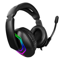 Trands Wired RGB Gaming Headset with Mic, Black, TR-HS917