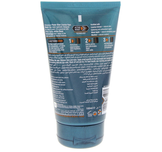 Himalaya Power Glow Licorice Face Wash Men 100 ml