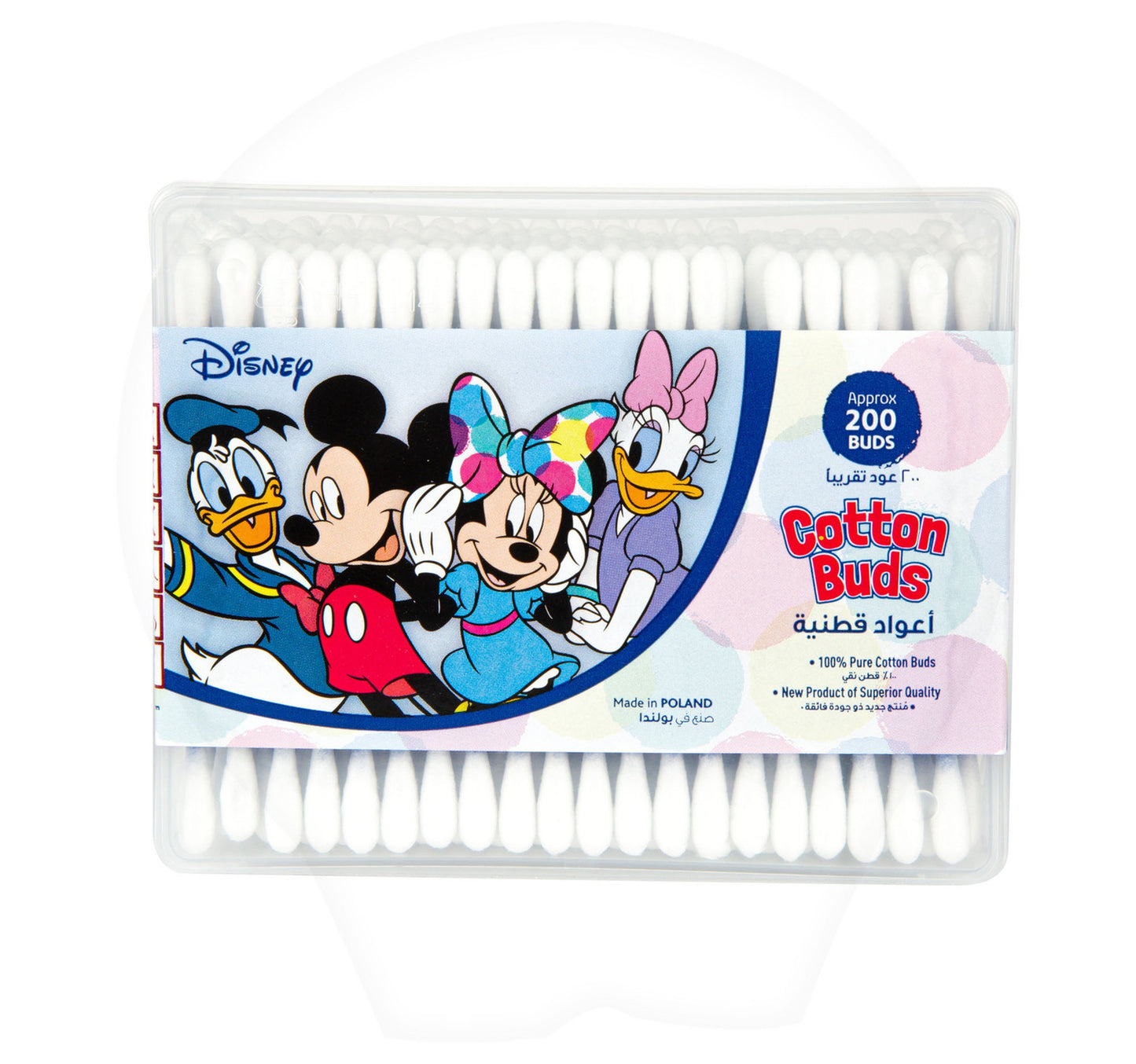 LuLu Disney Mickey and Friends Cotton Buds 200pcs